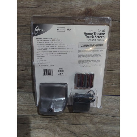 NEW inVoca Ultimate 12 In 1 Home Theatre Touch LCD Screen Remote Model 805 - Picture 2 of 2